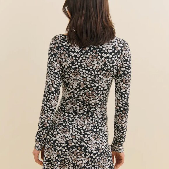 NWT Reformation Jaelynn Knit Dress Black - Size S - Picture 3 of 6